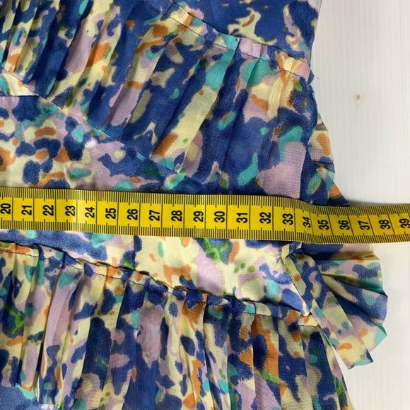 Miss Shop Womens La De Da Vintage Y2K Layered Frill Dress Pastel Size 8 - Picture 7 of 8